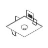 PSM Lighting Rosette In 100.100.M10 