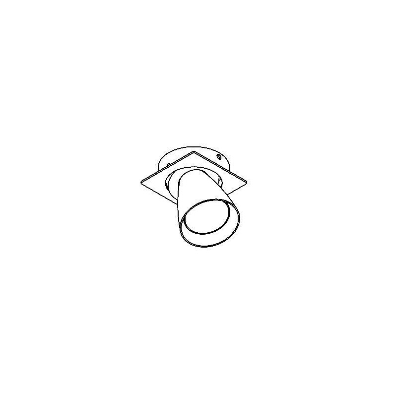 PSM Lighting Square Click System Casvolta.Es50 Ceiling Lamp