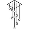 PSM Lighting Maestro 5066 Suspension Lamp