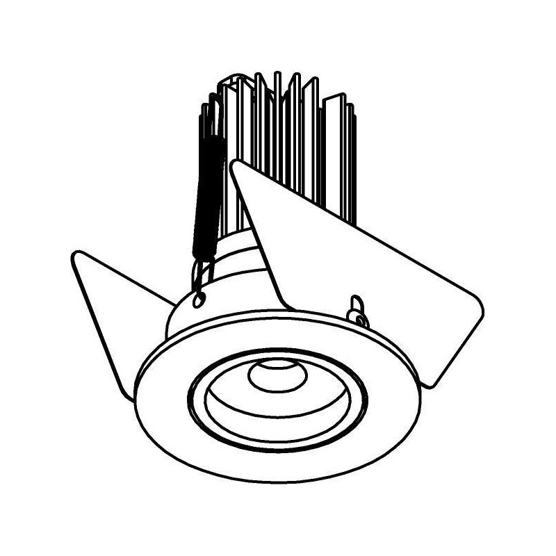 PSM Lighting Zita Focus.Slo Recessed Spot