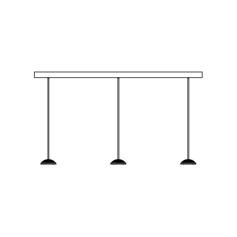 PSM Lighting Naomi - Radar 1826X3 Suspension Lamp
