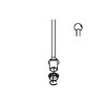 PSM Lighting Piva 4001.G9 Suspension Lamp