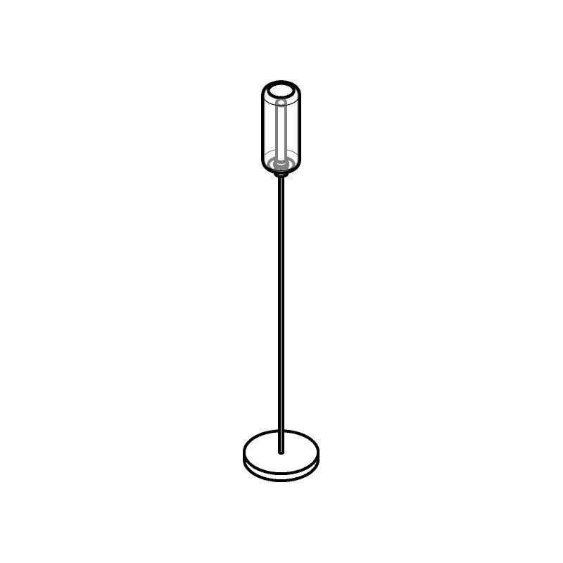 PSM Lighting Manon 1591.P.E27 Floor Lamp