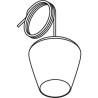 PSM Lighting Moby Tulip 5098.E27 Suspension Lamp