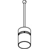 PSM Lighting Naomi - Radar 1828.Ip20 Suspension Lamp