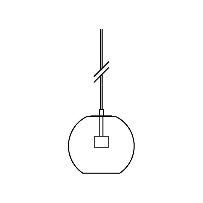 PSM Lighting Moby 3991.C.XTM.TR.16 Suspension lamp