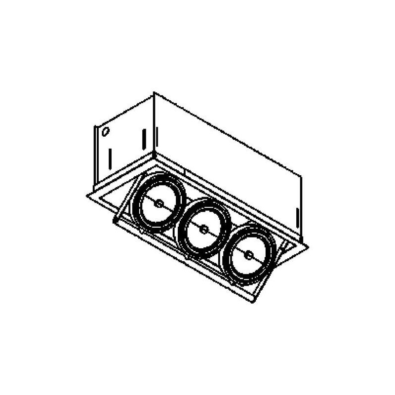 PSM Lighting Spinner 1445 Recessed Spot