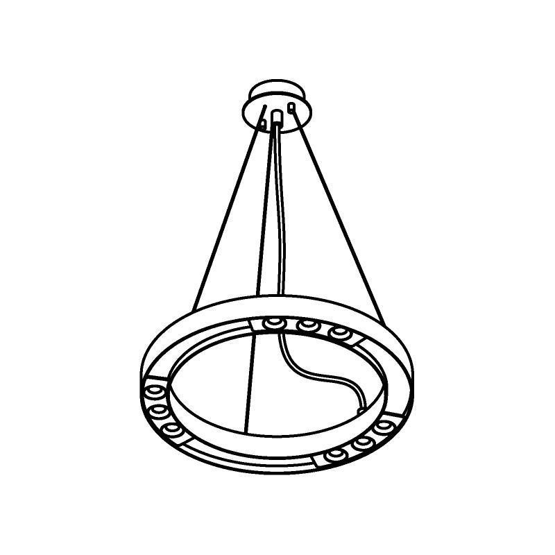 PSM Lighting Hula Hoop 2112 Suspension lamp