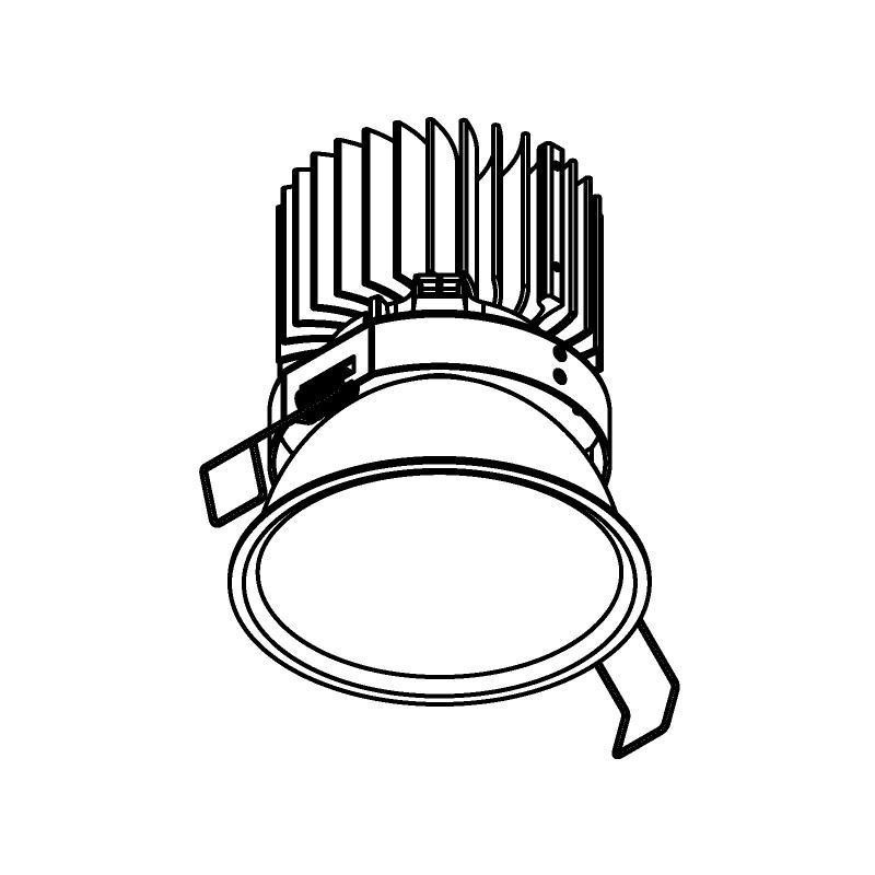 PSM Lighting Cameleon Xicato 1571.S1 Recessed Spot