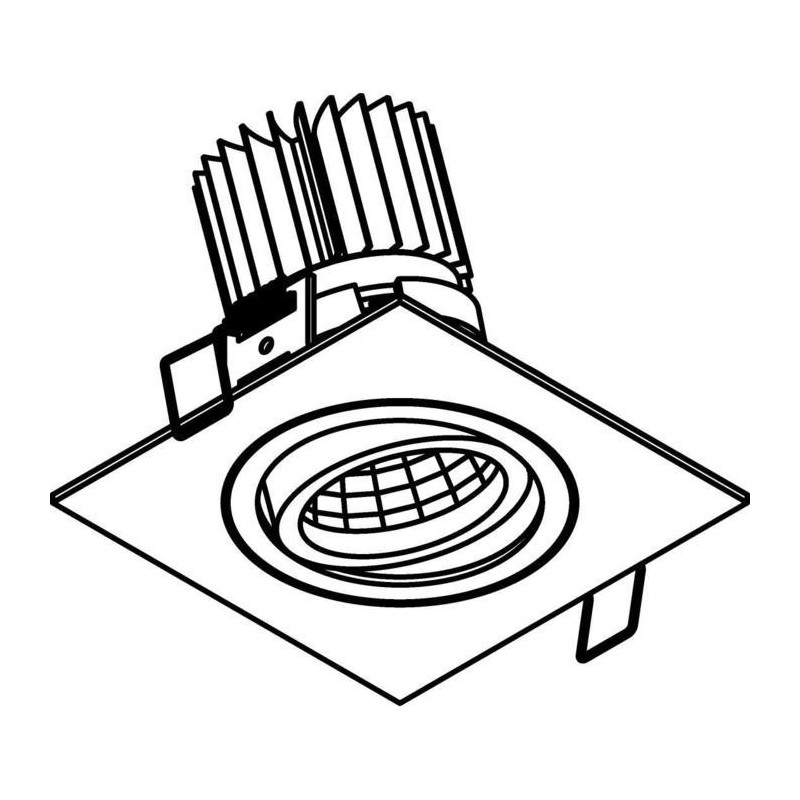 PSM Lighting Ø80 Luxor Xtm.1300.10013.S1 Recessed Spot
