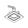 PSM Lighting Ø80 System Cashero50 Recessed Spot