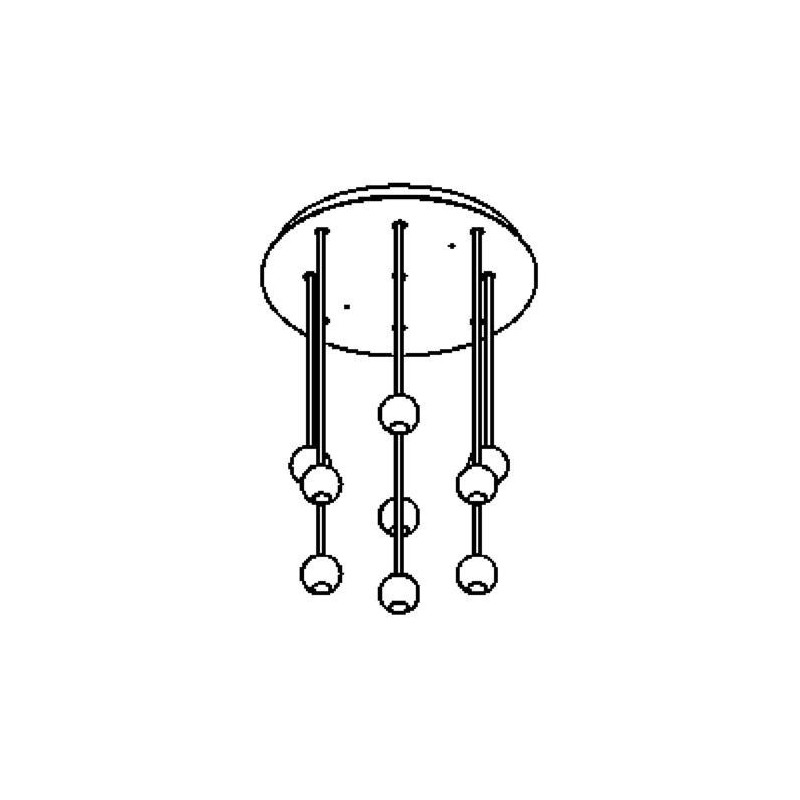 PSM Lighting Orka 3089 Suspension Lamp
