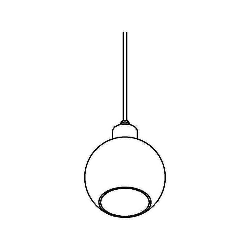 PSM Lighting Moby Sh 5082.A.E27.Sh Suspension Lamp