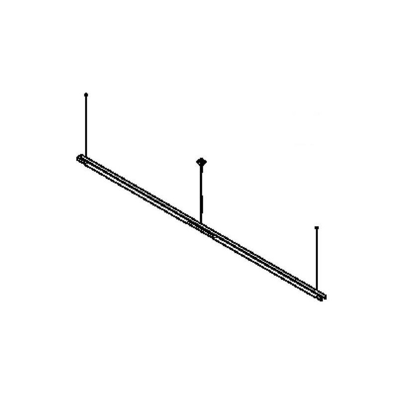 PSM Lighting Clip 2558Cled Suspension Lamp