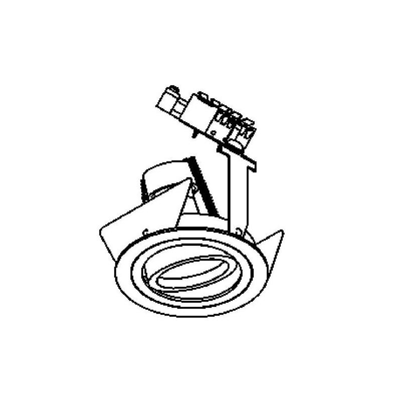 PSM Lighting Ø80 Convertible Cambioout Recessed Spot