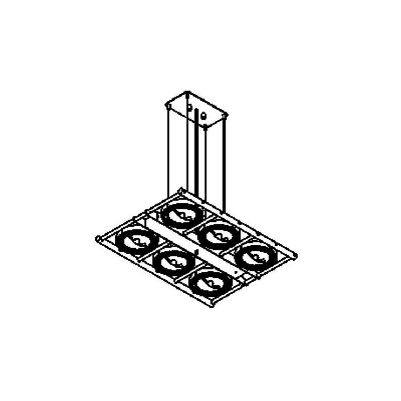 PSM Lighting Opera Pendant 4008 Suspension Lamp