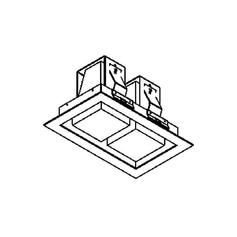 PSM Lighting Snowbox 1522B.Led Recessed Spot