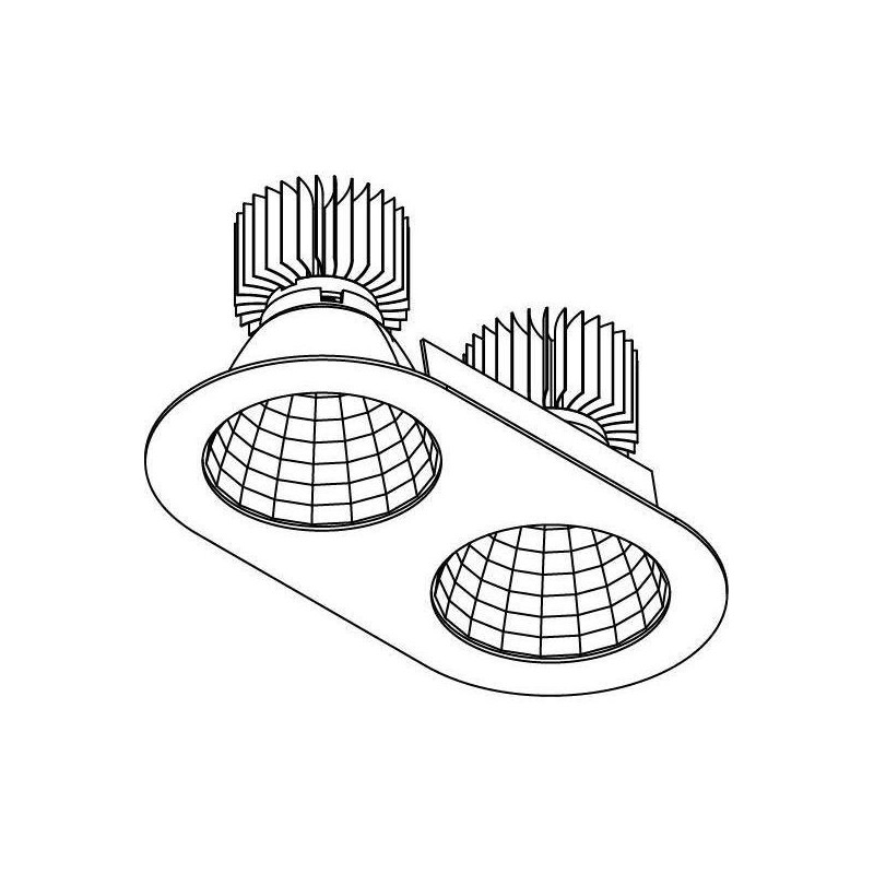 PSM Lighting Ø135 Luxor Xtm.1300.10055.S2 Recessed Spot