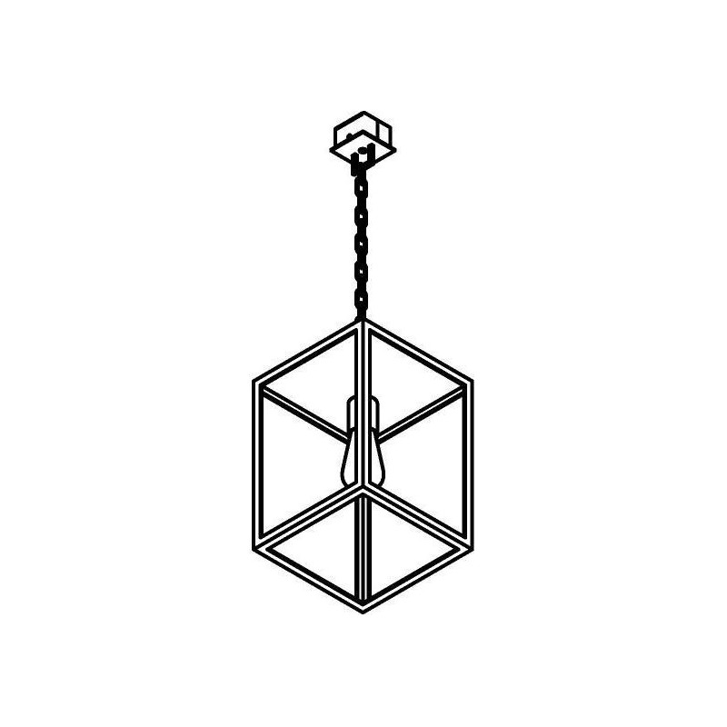 PSM Lighting Polo W746.Ch Suspension Lamp