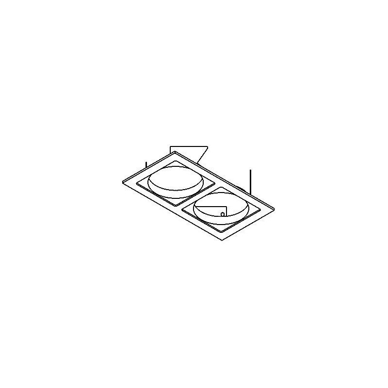 PSM Lighting Ø80 System Frame2X80.1 