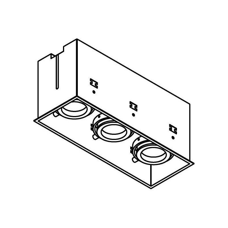 PSM Lighting Spinner X Ds 1883Ds.Es50 Recessed Spot
