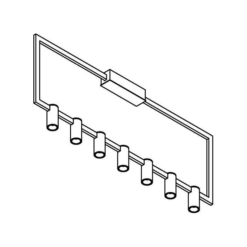 PSM Lighting Thindr 1747.Cen.7 Ceiling Lamp