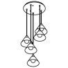 PSM Lighting Iconic 4609.J.E27.SH.BZ.53 PSM Lighting Iconic 4609.J.E27.SH.BZ.53.TXJ Suspension lamp