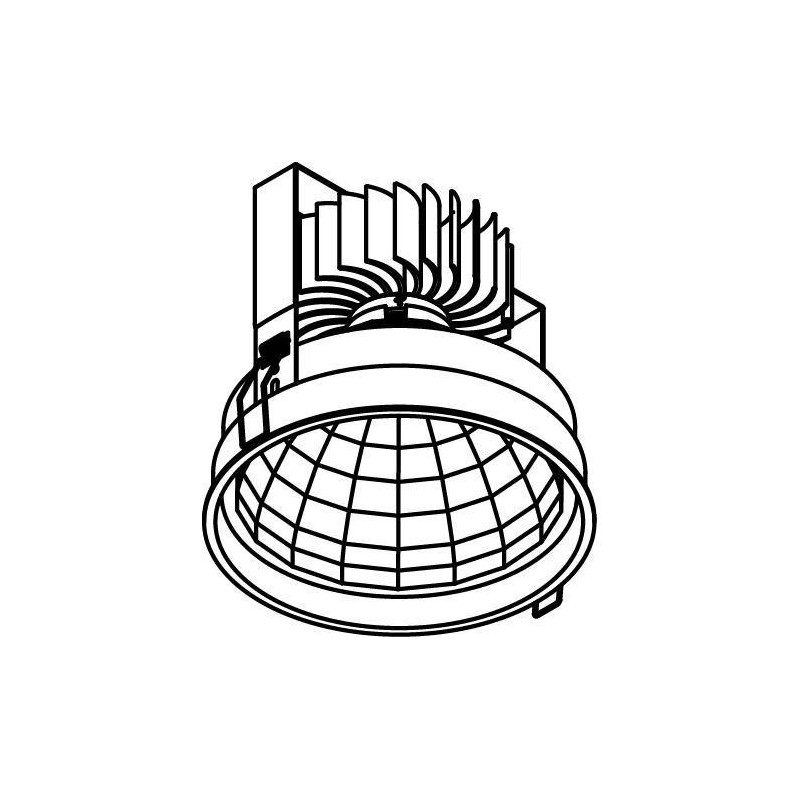 PSM Lighting Koza X - Inca Xtm 1767.2000.Ip20 Recessed Spot