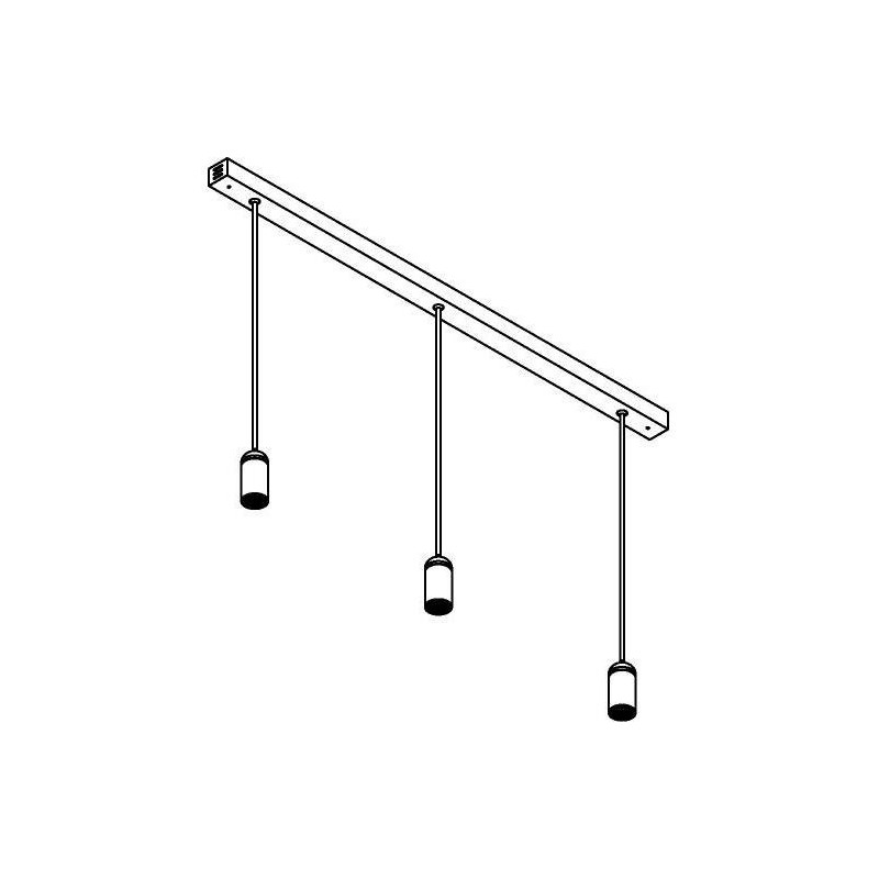 PSM Lighting Naomi - Radar 1827X3.Ip20 Suspension Lamp