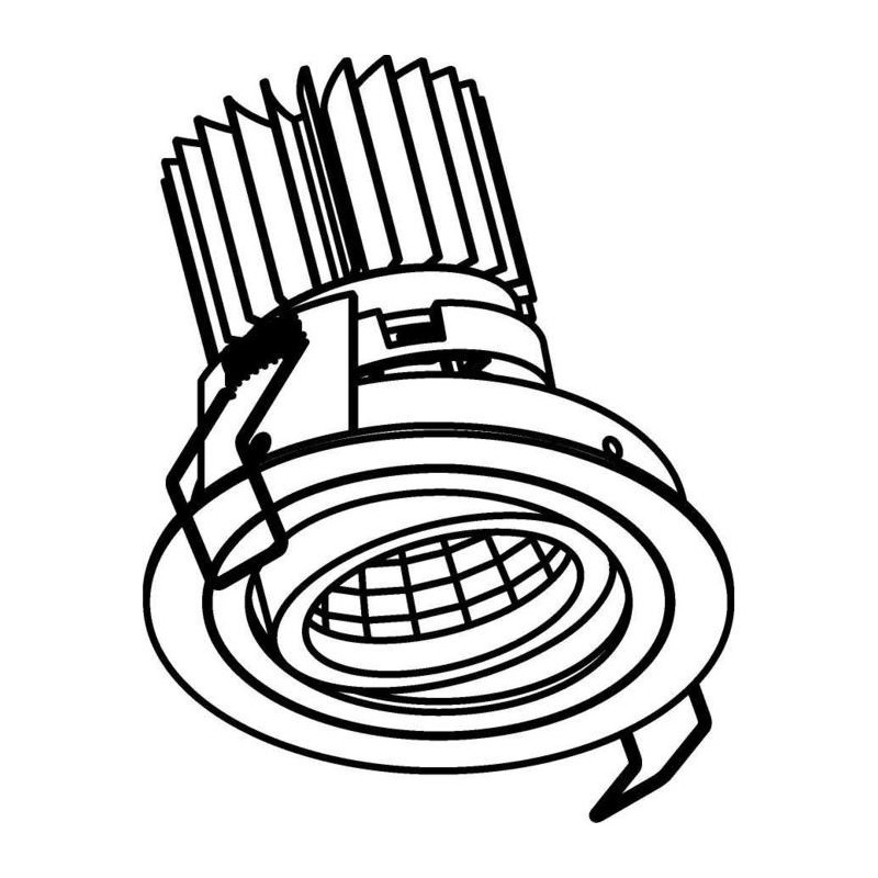 PSM Lighting Ø80 Luxor Xtm.1300.10011.S1 Recessed Spot