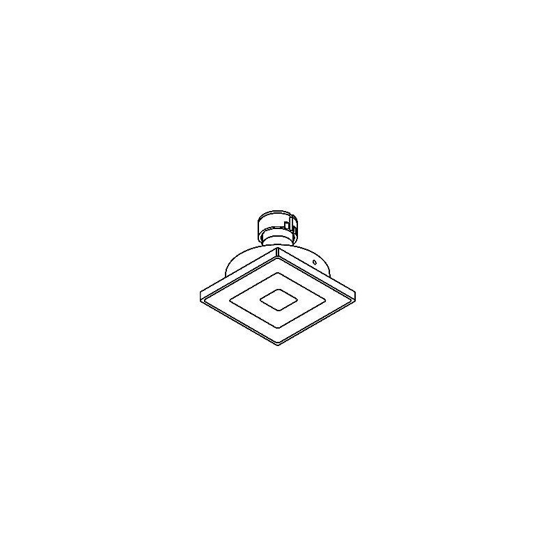 PSM Lighting Square Click System Casrigagles50 Recessed Spot