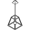 PSM Lighting Polo W774.B3 Suspension Lamp