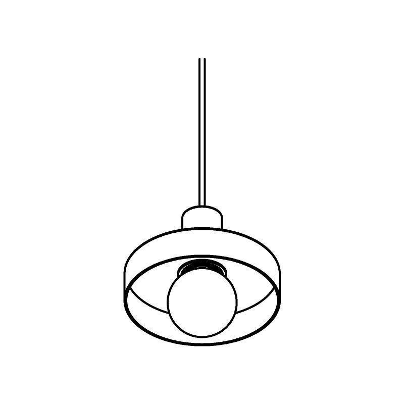 PSM Lighting Skivve 4990.E27 Suspension Lamp