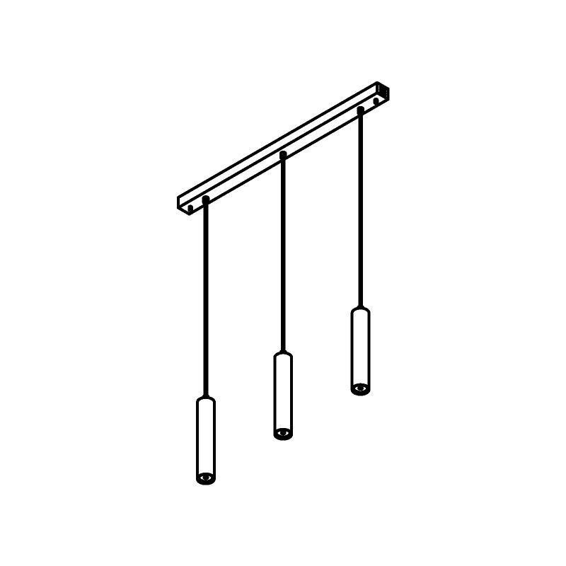 PSM Lighting Mero 1907.3.16 Suspension Lamp
