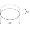 TAL FABIAN SM LED 400 DIMMABLE  ceiling lamp