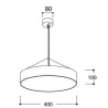 TAL FABIAN SUSP LED 400 DIMMABLE  suspension lamp