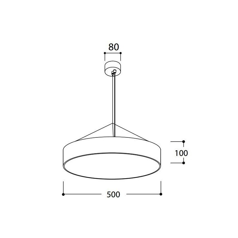 TAL FABIAN SUSP LED 500  suspension lamp