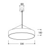 TAL FABIAN SUSP LED 500  suspension lamp