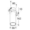 TAL FUNNEL ELBOW 150 RECESSED TORSION GU10 ceiling lamp