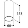 TAL FUNNEL ON 150 GU10 ceiling lamp