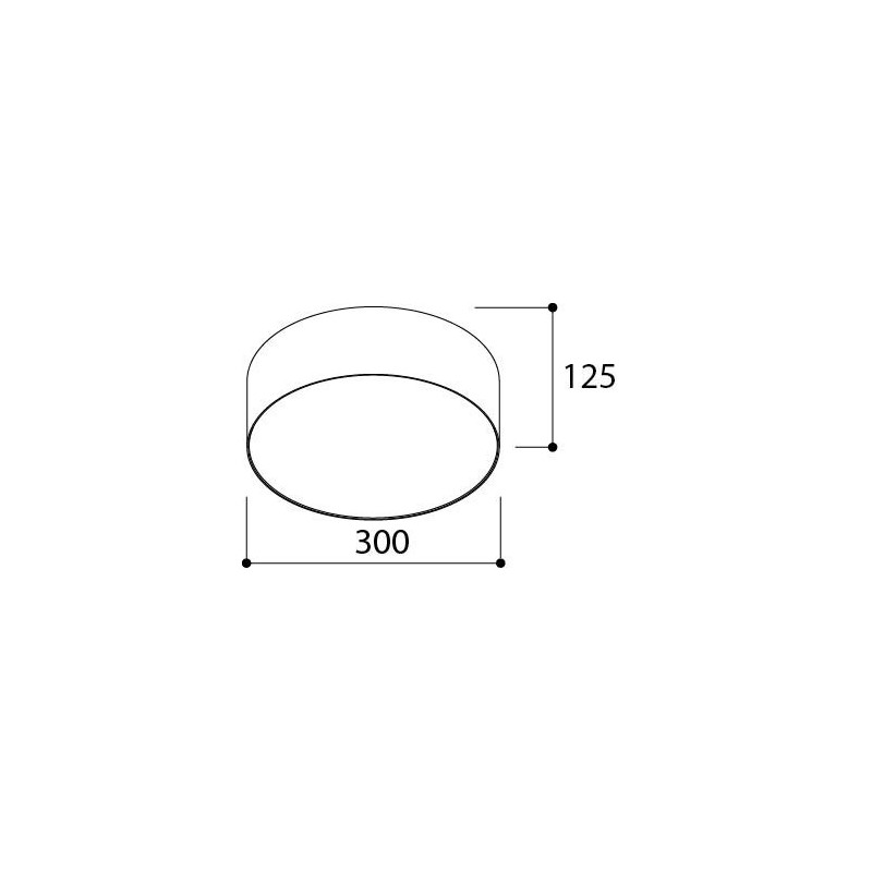 TAL HUBBLE 300 Surface Mounted ceiling lamp