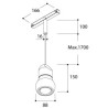 TAL KALEBAS LED 48V suspension lamp