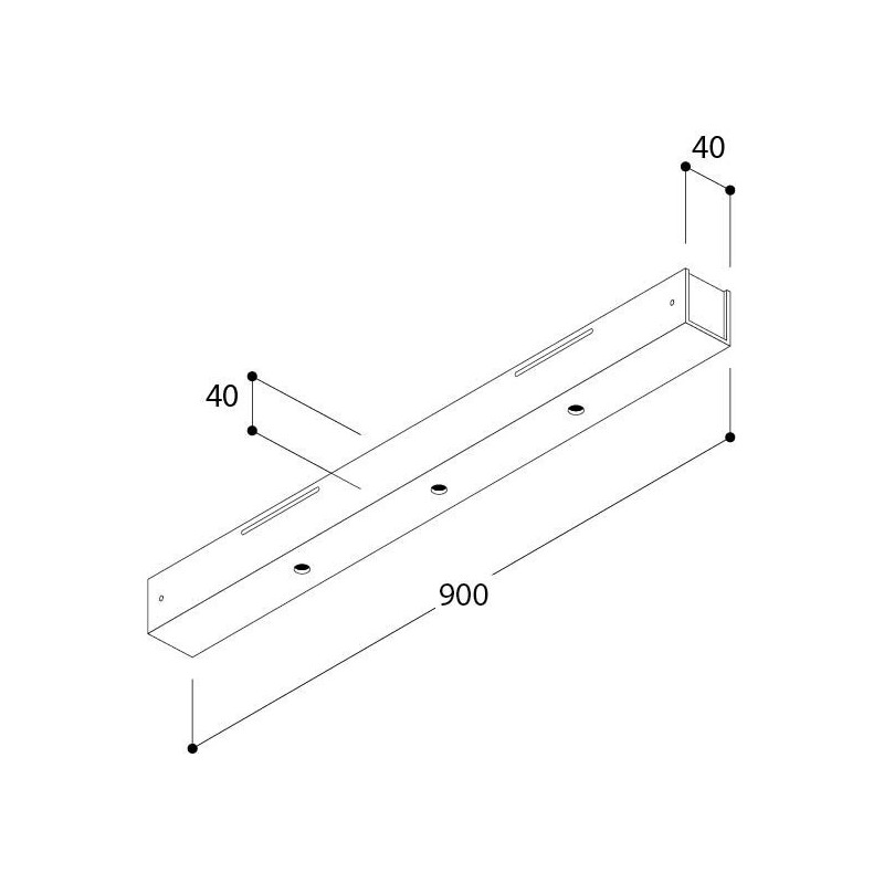 TAL M10 BASE PRO 3 (900) CI 250mA MAINS DIMMABLE LC 