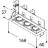 TAL MICRO TOMMY 3 TORSION recessed spot