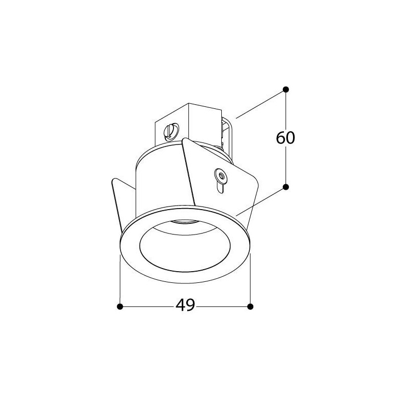 TAL MINI HELAX 400  recessed spot