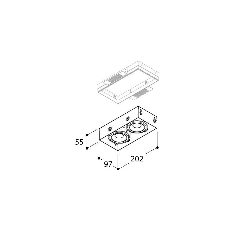 TAL MINI PROJEXXAR 2 BEAUFORT  recessed spot