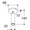 Tal Lighting NOBEL ELBOW ON BASE 350mA Deckenlampe
