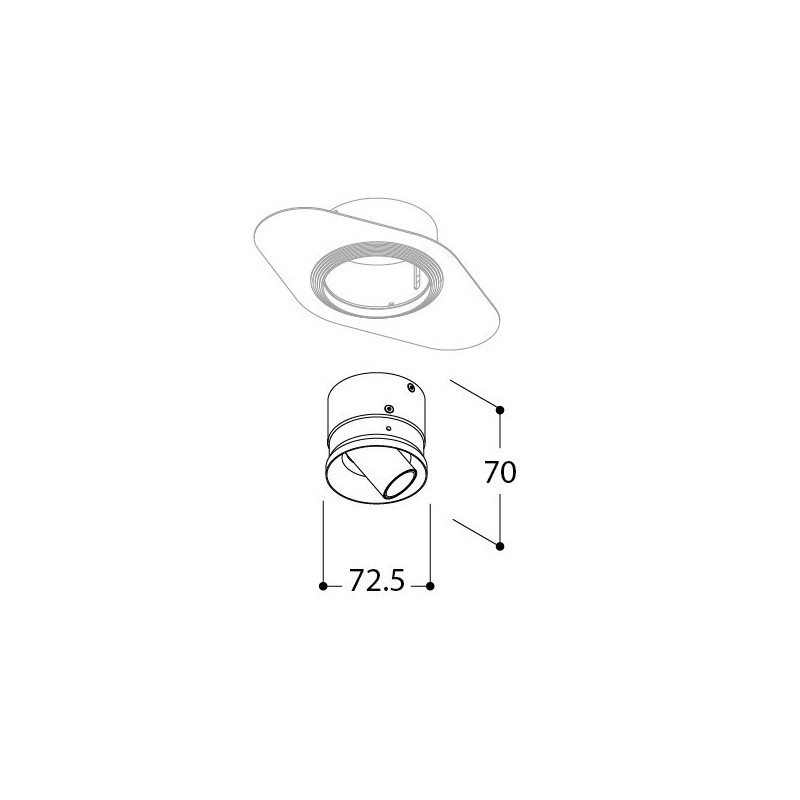 TAL NOBEL SFEROS TRIMLESS recessed spot