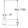 Tal Lighting NUTS SUSPENDED E27 M10 Hängelampe