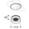 TAL ORBITAL IP65 TRIMLESS - THROUGH FLOW LOOK - recessed spot